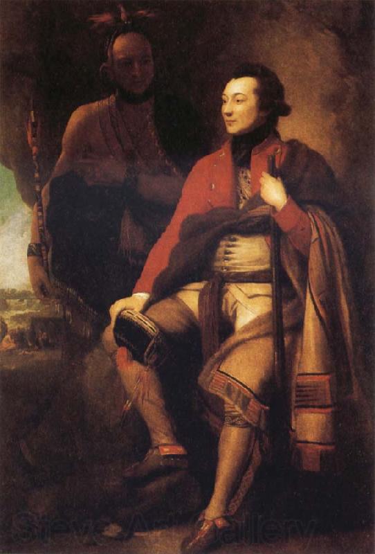 Benjamin West Colonel Guy Johnson Spain oil painting art